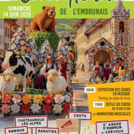 Affiche du corso fleuri