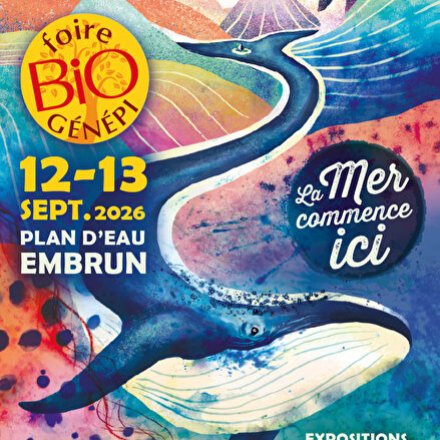 Affiche Foire Bio Génépi 2026