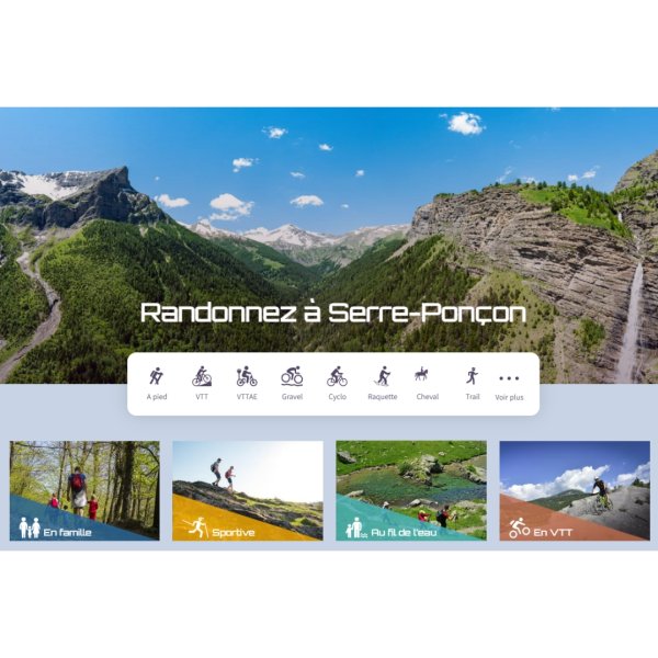 Capture d’écran Rando Serre-Ponçon