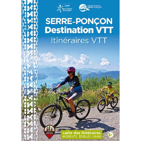 Carte itinéraires VTT