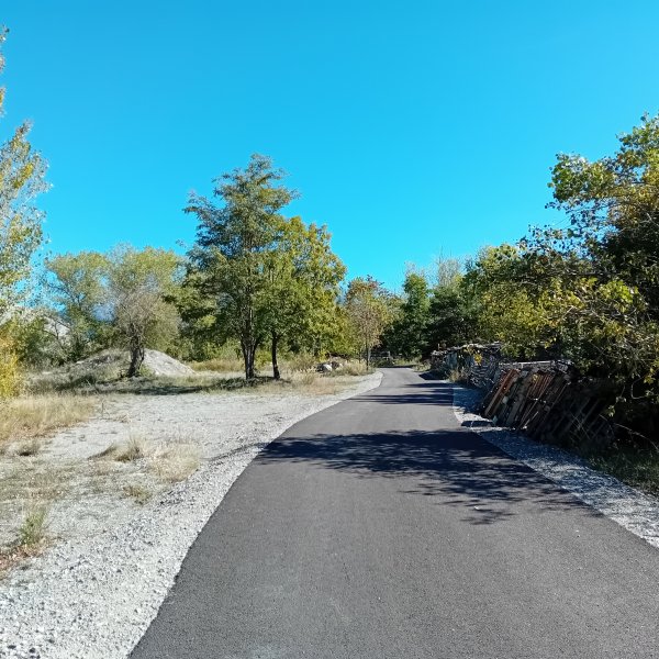 Photo nouvelle voie verte des Eaux Douces