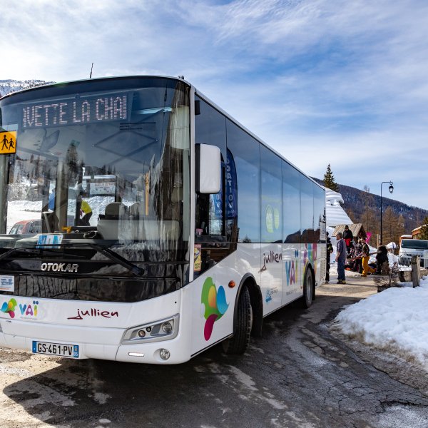 Photo d'un bus Vaï aux Orres